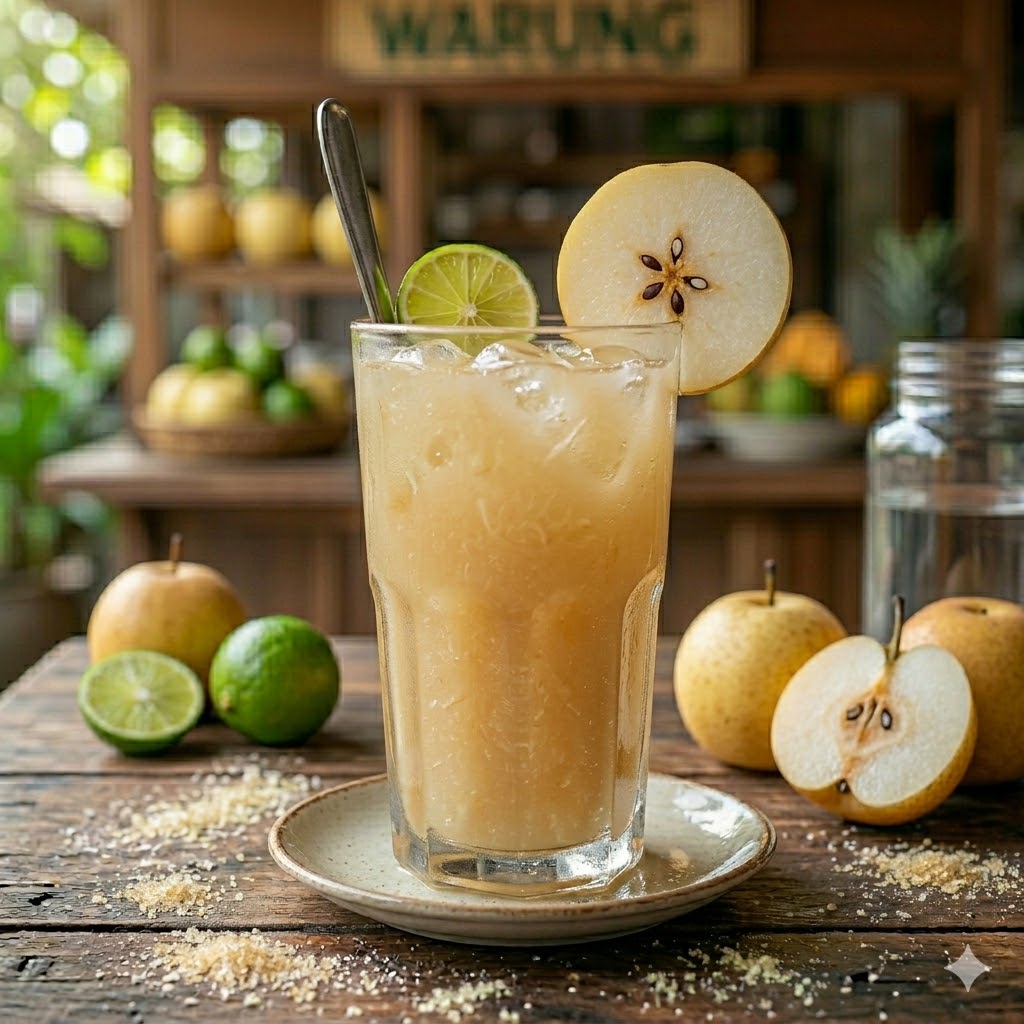 Juice Pear segar